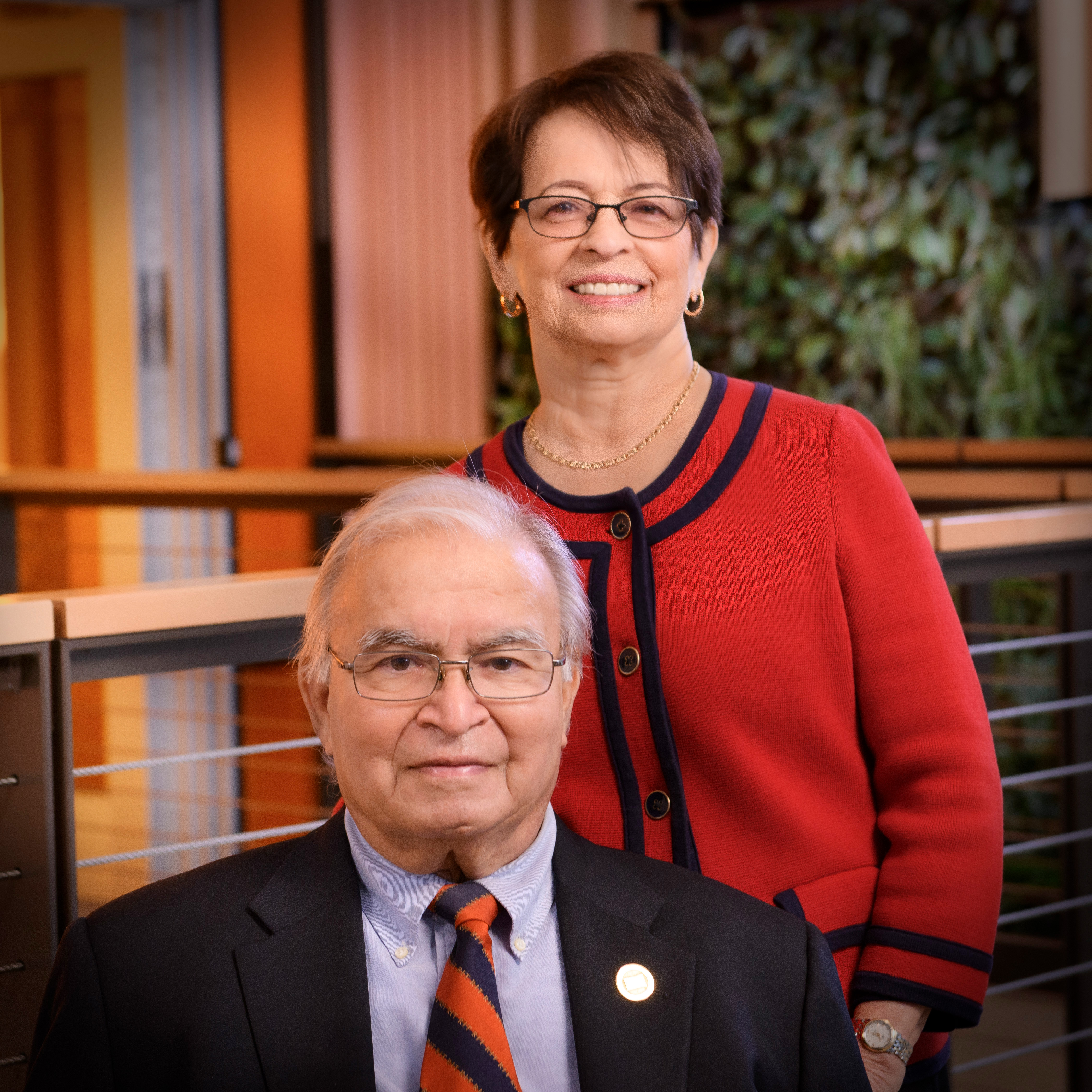 Bal and Anita Dixit honored as Outstanding Alumni